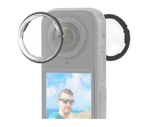 Puluz Osłona obiektywu z poliwęglanu do Insta360 X4 - 1508882 - zdjęcie 3